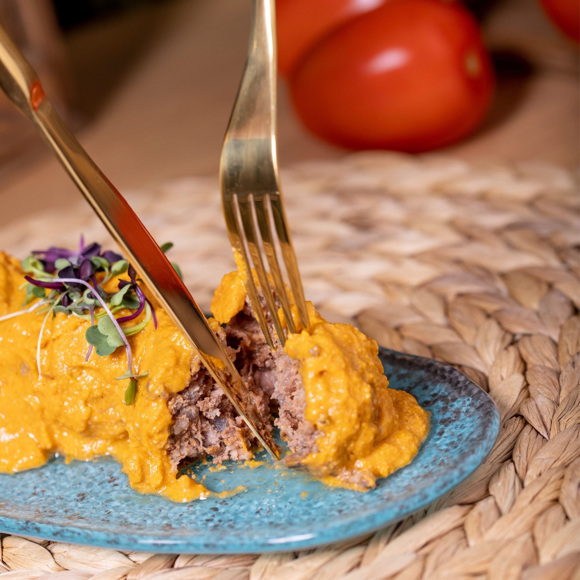 Albóndigas de ternera con almendras