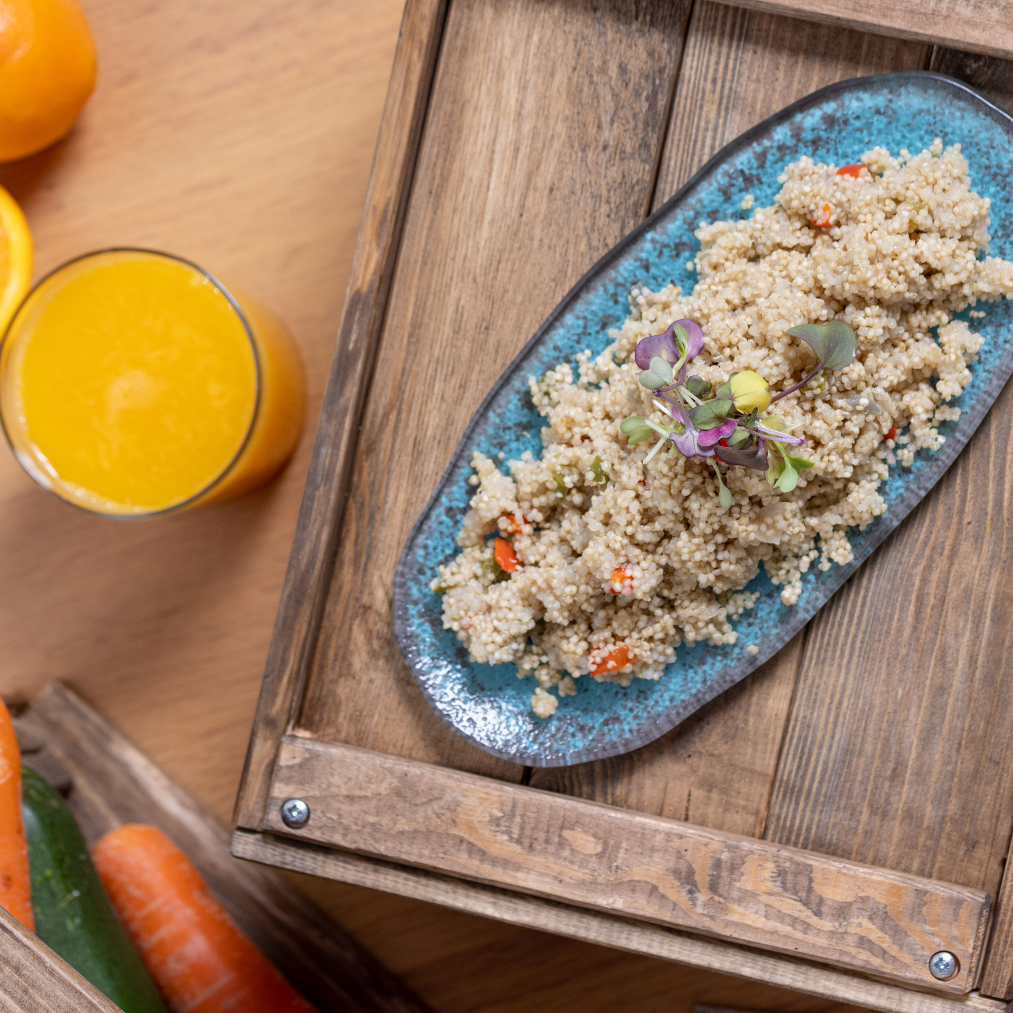 Quinoa con verduritas